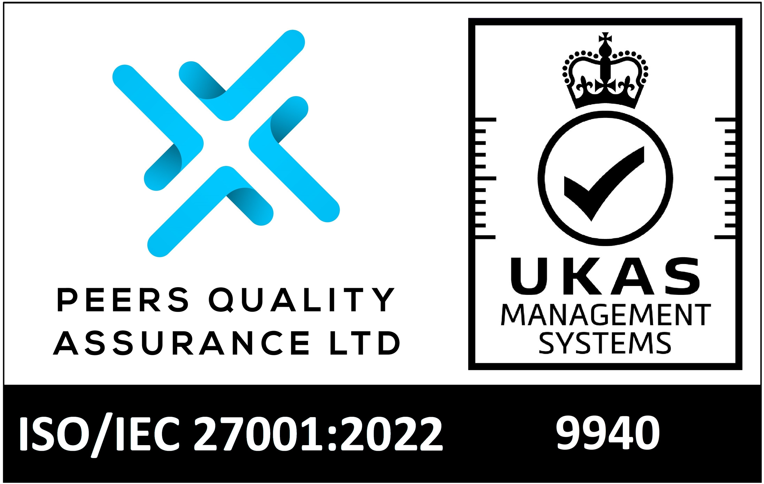 ISO/IEC 27001:2022 Certified
